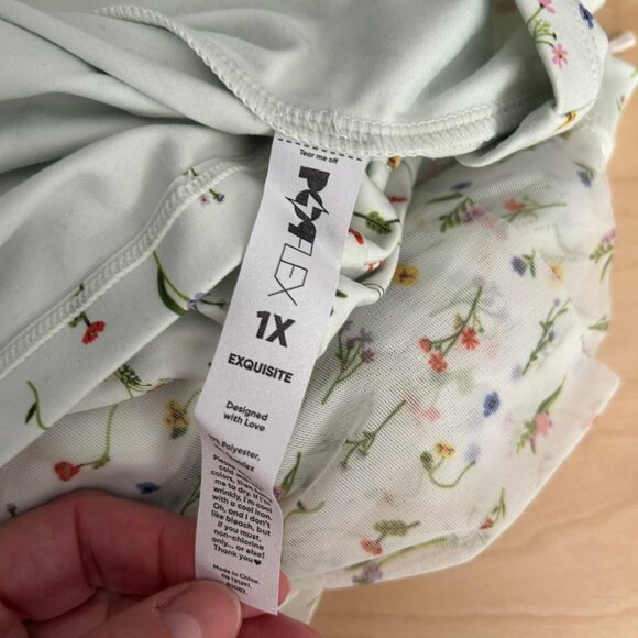 Popflex Your Favorite Reversible Long Sleeve Top in Meadow - Picture 5 of 5